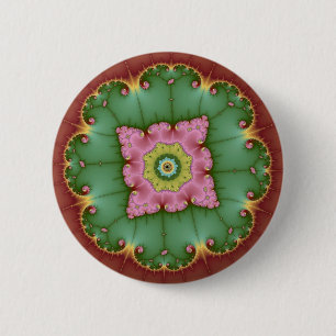 Rond - Fractal Ronde Button 5,7 Cm