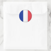 Rond Frankrijk Ronde Sticker (Tas)