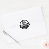 Rond Ga Vegan Ronde Sticker (Envelop)