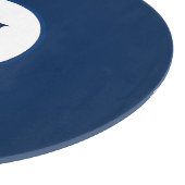 Rond glazen snijvlak snijplank (Hoek)