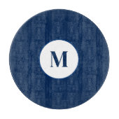 Rond glazen snijvlak snijplank (Voorkant)