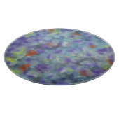 Rond glazen snijvlak snijplank (Hoek)