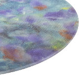 Rond glazen snijvlak snijplank (Hoek)