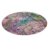 Rond glazen snijvlak snijplank (Hoek)