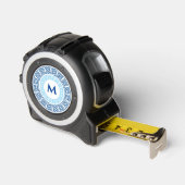 Rond Grieks Zeer belangrijk Aangepast Monogram Rolmaat (Hoek)