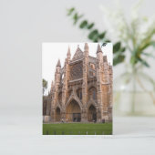 Rond Groot-Brittannië,    Canterbury Cathedraal Briefkaart (Staand voorkant)