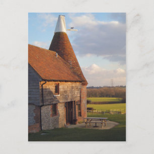 Rond Groot-Brittannië, Kentish Oast House Briefkaart