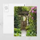 Rond Groot-Brittannië, Tuinpoort, landtuin Briefkaart (Voorkant / Achterkant)