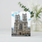 Rond Groot-Brittannië,     Westminster Abbey Briefkaart (Staand voorkant)