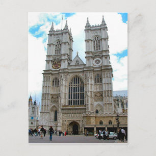 Rond Groot-Brittannië,     Westminster Abbey Briefkaart