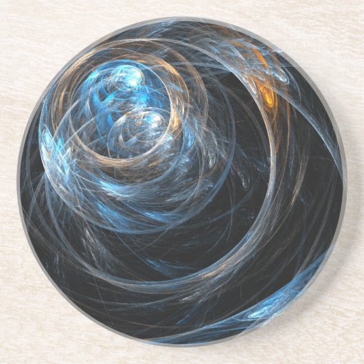 Rond het Abstracte Onderzetter van de Wereld van d (Voorkant)