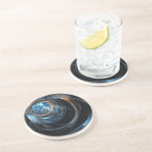 Rond het Abstracte Onderzetter van de Wereld van d (Zijkant)