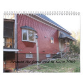 Rond het boerderij en in de stad 2009 kalender (Hoes)