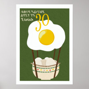 Rond het dieet in 30 eieren poster