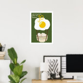 Rond het dieet in 30 eieren poster (Thuiskantoor)