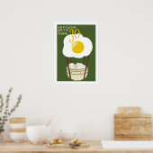 Rond het dieet in 30 eieren poster (Keuken)