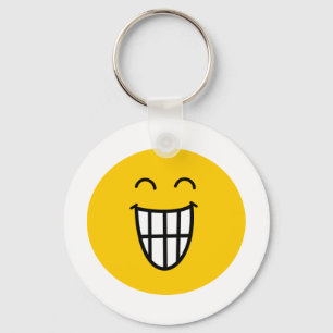 Rond het gezicht sleutelhanger