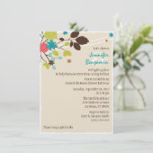 Rond het Huis van de Huisparen Uitnodiging van de  (Staand voorkant)