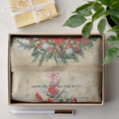 Rond het kerstboompapier tissuepapier (Geschenk)