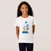 Rond het universum t-shirt (Voorkant volledig)