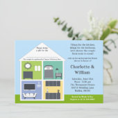 Rond het Vrijgezellenfeest van de Huisschoen Kaart (Staand voorkant)