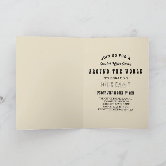 rond het wereldpaspoort (Binnen)