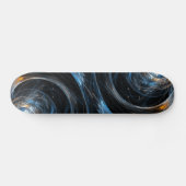 Rond het World Abstract Art Skateboard (Horizontaal)