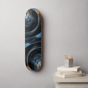 Rond het World Abstract Art Skateboard