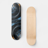Rond het World Abstract Art Skateboard (Voorkant)