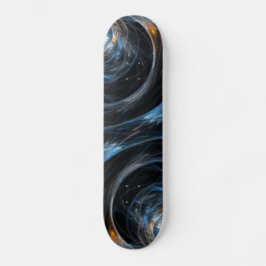 Rond het World Abstract Art Skateboard (Voorkant)