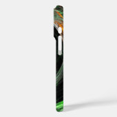 Rond het World Green Abstract Art iPhone 6 Hoesje (Achterkant / Links)