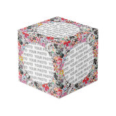 Rond in vierkant Lijst 2 + je foto (Voorkant hoekig)