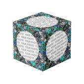 Rond in vierkant Lijst 3 + je foto (Achter hoekig)