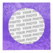 Rond in vierkant Lijst, spaar 3 + je foto Kubus (Voorkant)