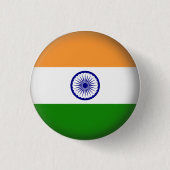 Rond India Ronde Button 3,2 Cm (Voorkant)