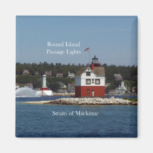 Rond Island Passage Lights magnet