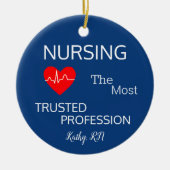 Rond keramisch zurenversieringsmiddel keramisch ornament (Voorkant)