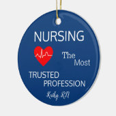 Rond keramisch zurenversieringsmiddel keramisch ornament (Links)