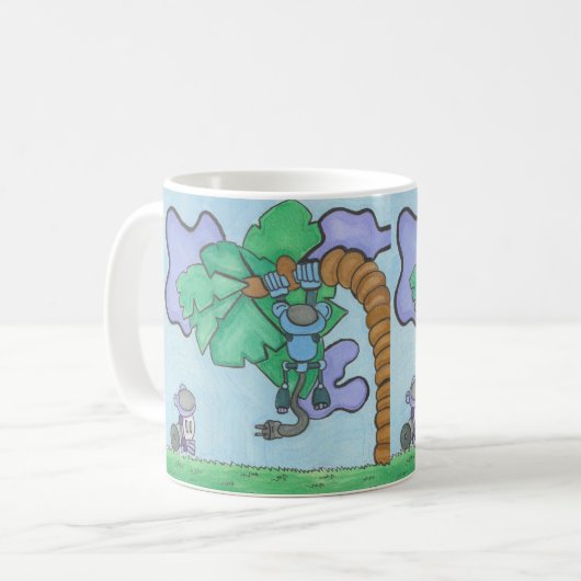 Rond Koffiemok (Voorkant links)