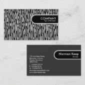 Rond Label - Abstract 280314 (Voorkant / Achterkant)