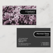 Rond Label - Cherry Blossom (Voorkant / Achterkant)