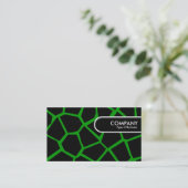Rond Label - GoGiraffe Green 009900 (Staand voorkant)