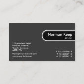 Rond Label - GoGiraffe Grey 999999 (Achterkant)