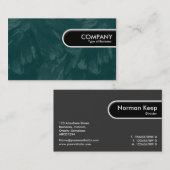 Rond Label rand - Blauwgroen geborsteld (Voorkant / Achterkant)