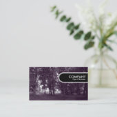 Rond Label rand - Bossen (Paarse tonijn) (Staand voorkant)