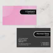 Rond Label rand - Bubble Cloud Pink (Voorkant / Achterkant)