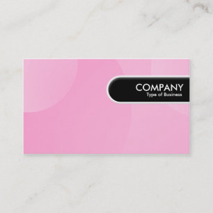 Rond Label rand - Bubble Cloud Pink