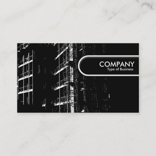 Rond Label rand - Constructie met hoog contrast (Voorkant)