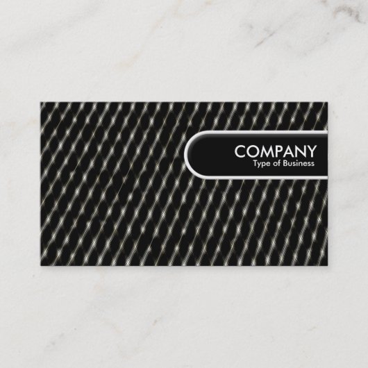 Rond Label rand - donker net (Voorkant)