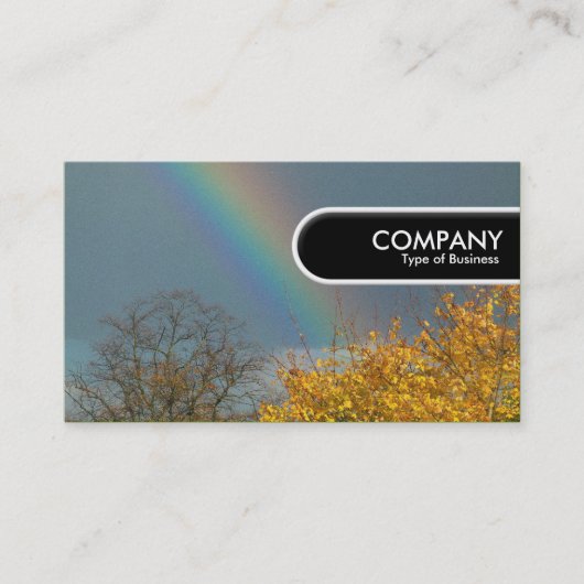 Rond Label rand - Einde van de regenboog (Voorkant)